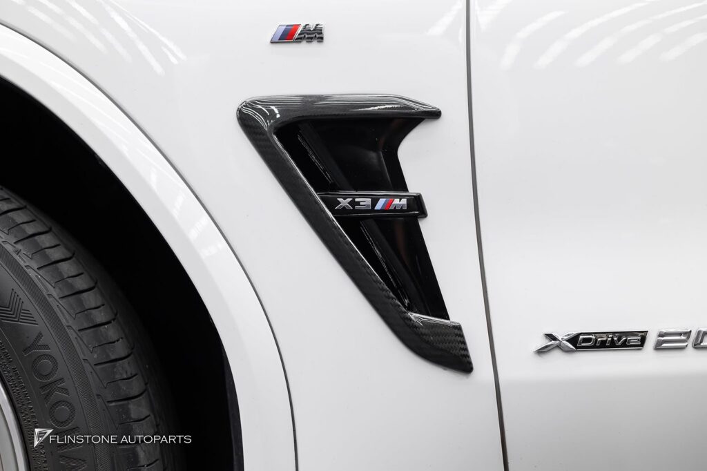 BMW X3 G01 GTs Carbon Fiber Rear Diffuser + X3M Black Tailpipe