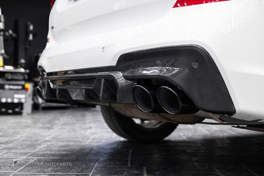BMW X3 G01 GTs Carbon Fiber Rear Diffuser + X3M Black Tailpipe