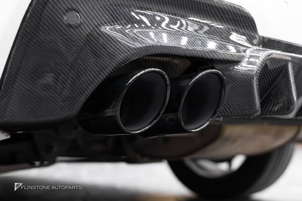 BMW X3 G01 GTs Carbon Fiber Rear Diffuser + X3M Black Tailpipe
