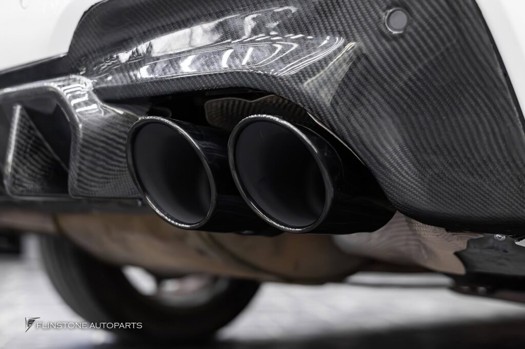 BMW X3 G01 GTs Carbon Fiber Rear Diffuser + X3M Black Tailpipe