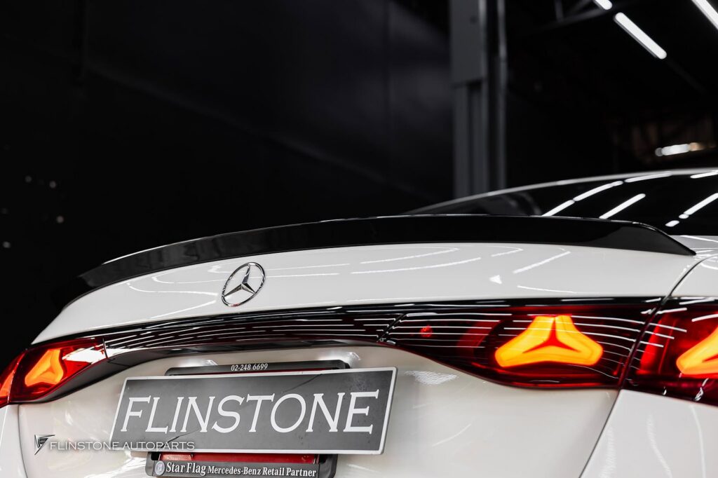 Mercedes-Benz W214 E-Class AMG Style Black Rear Spoiler