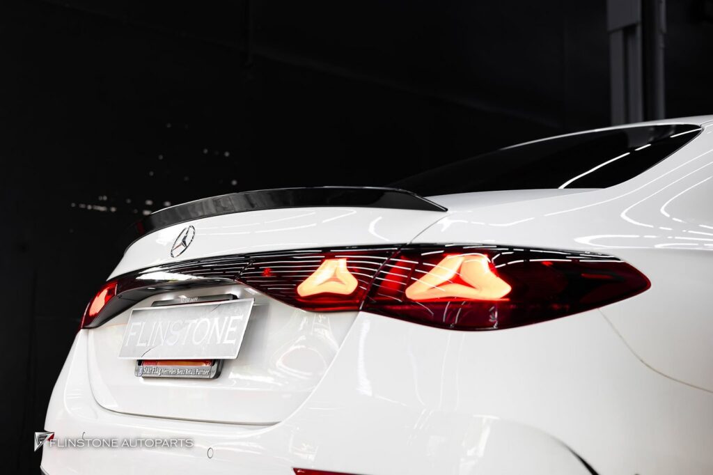 Mercedes-Benz W214 E-Class AMG Style Black Rear Spoiler