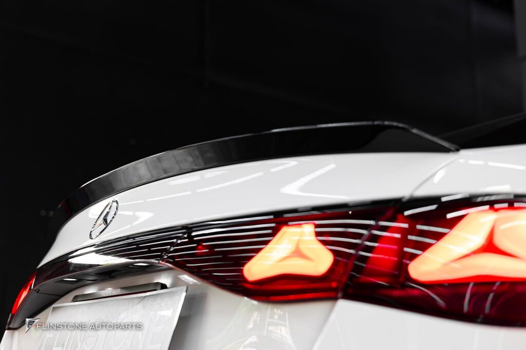 Mercedes-Benz W214 E-Class AMG Style Black Rear Spoiler