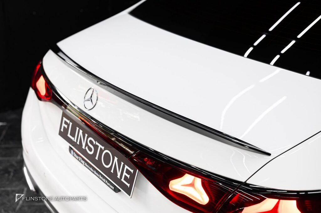 Mercedes-Benz W214 E-Class AMG Style Black Rear Spoiler