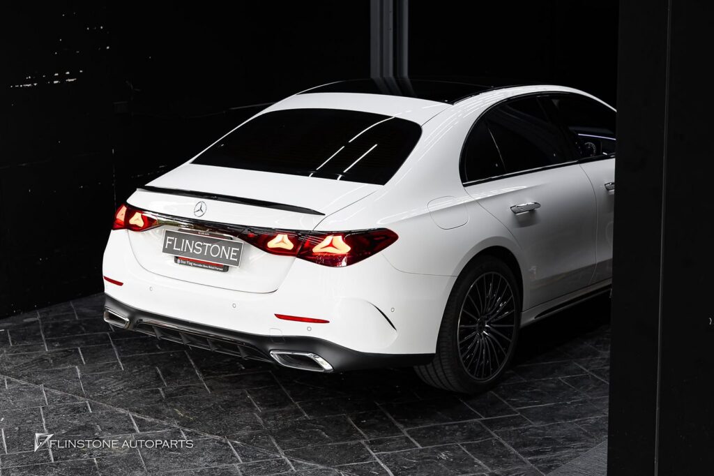 Mercedes-Benz W214 E-Class AMG Style Black Rear Spoiler