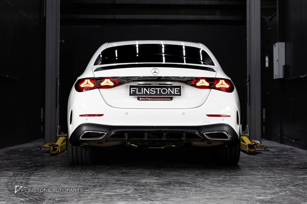 Mercedes-Benz W214 E-Class AMG Style Black Rear Spoiler