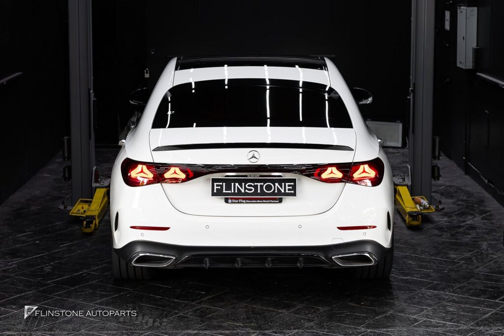 Mercedes-Benz W214 E-Class AMG Style Black Rear Spoiler