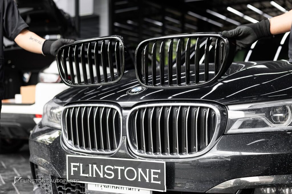 BMW G11-G12 Series 7 Black Front Grille