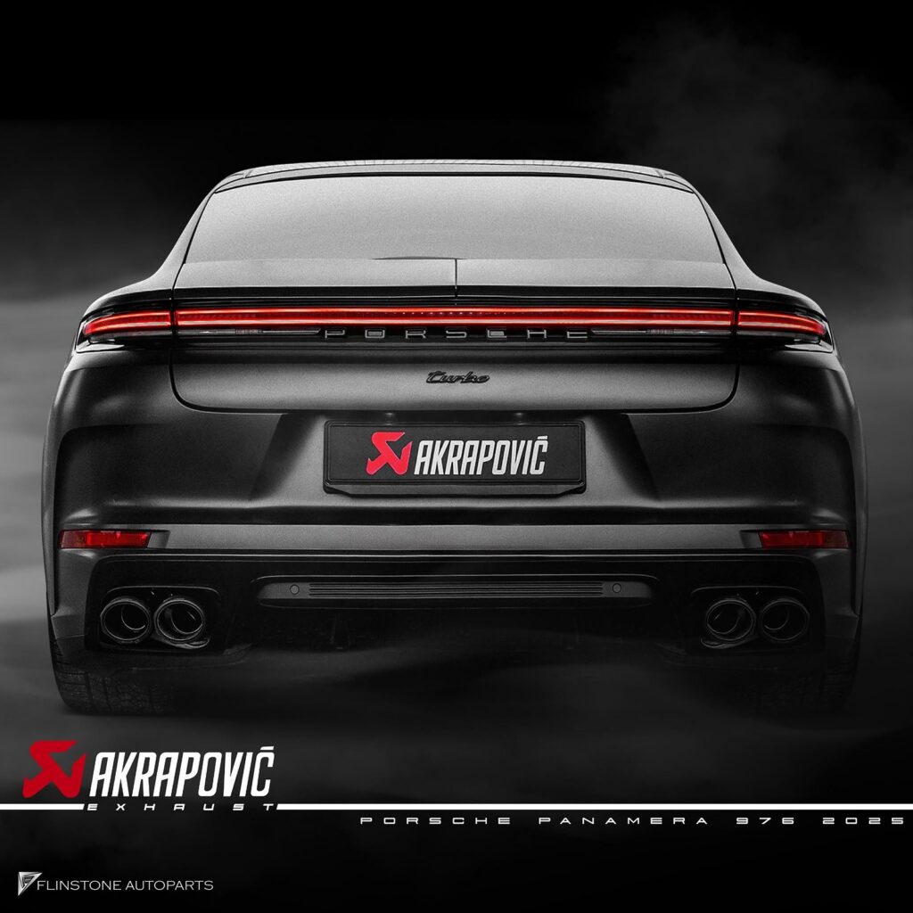 NEW AKRAPOVIC Exhaust for PORSCHE 976 Pamera 2025