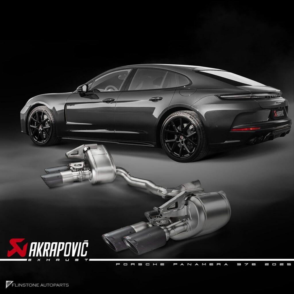 NEW AKRAPOVIC Exhaust for PORSCHE 976 Pamera 2025