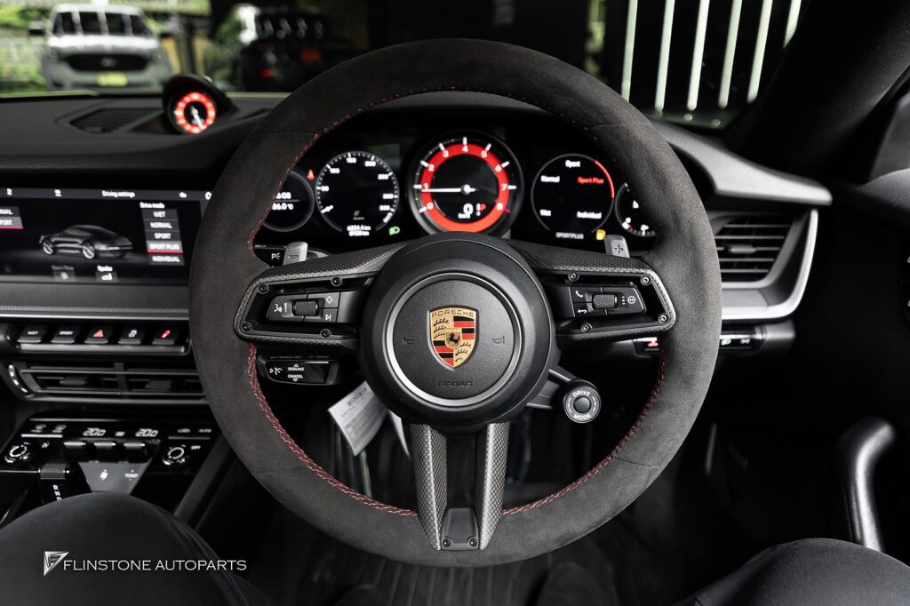 PORSCHE 992 Carrera Active Sport Chrono Function + Coding Start Engine Display