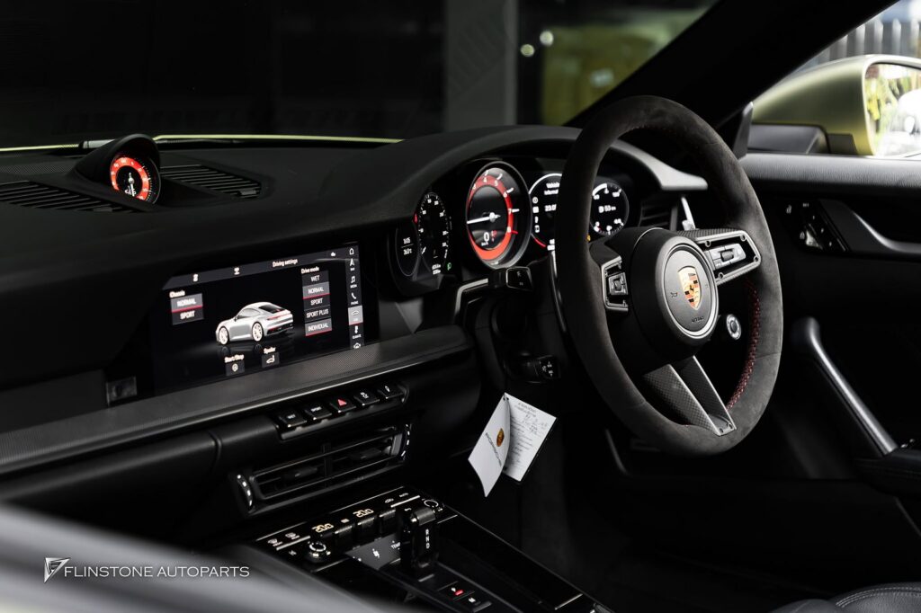 PORSCHE 992 Carrera Active Sport Chrono Function + Coding Start Engine Display