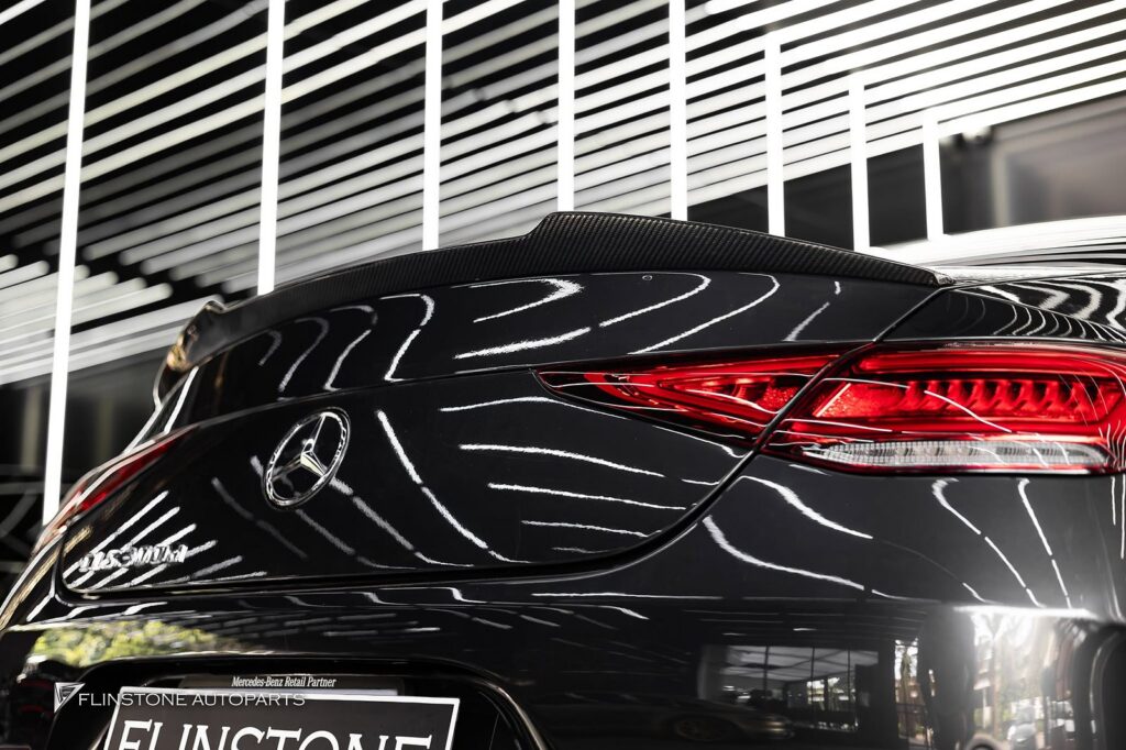 Mercedes-Benz C257 CLS-Class 2024 CS Look Carbon Fiber Trunk Spoiler