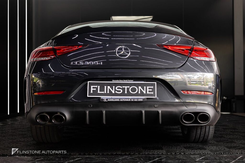 Mercedes-Benz C257 CLS-Class 2024 CS Look Carbon Fiber Trunk Spoiler