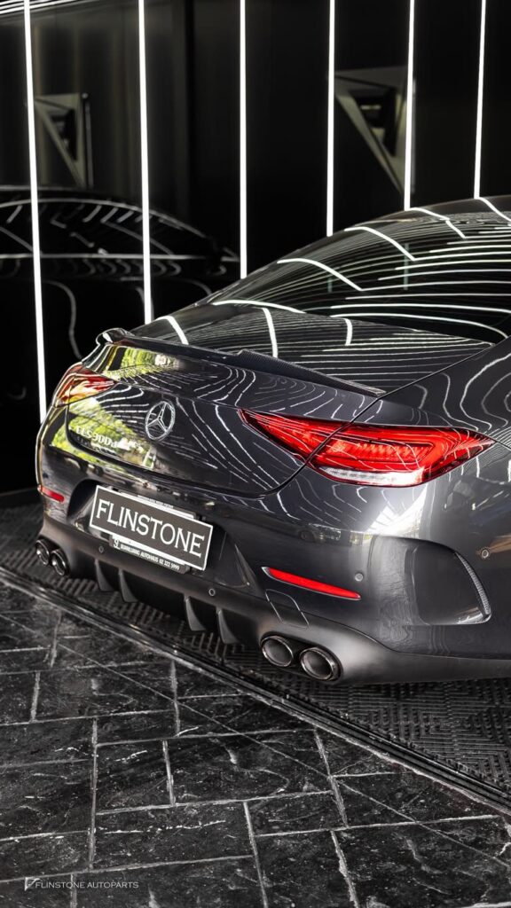 Mercedes-Benz C257 CLS-Class 2024 CS Look Carbon Fiber Trunk Spoiler