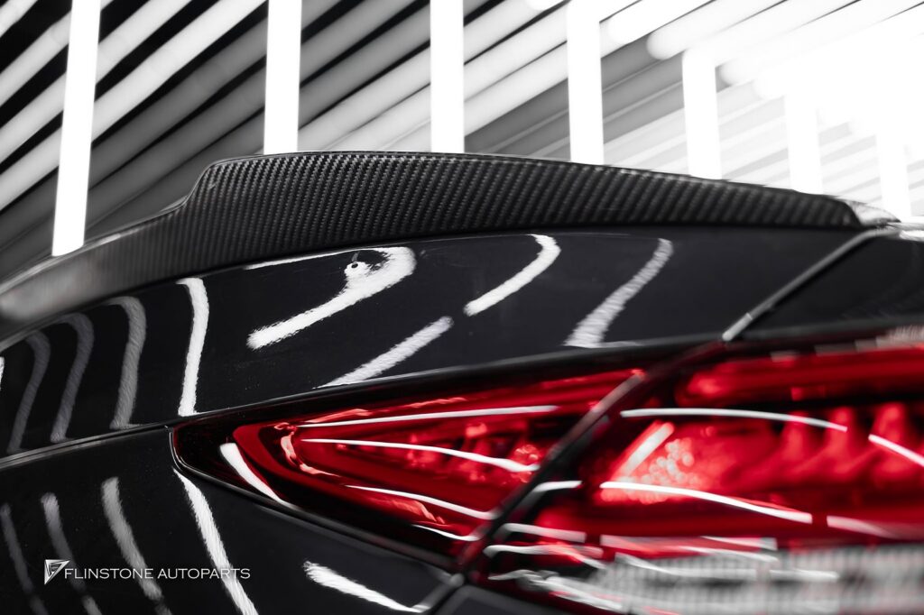 Mercedes-Benz C257 CLS-Class 2024 CS Look Carbon Fiber Trunk Spoiler