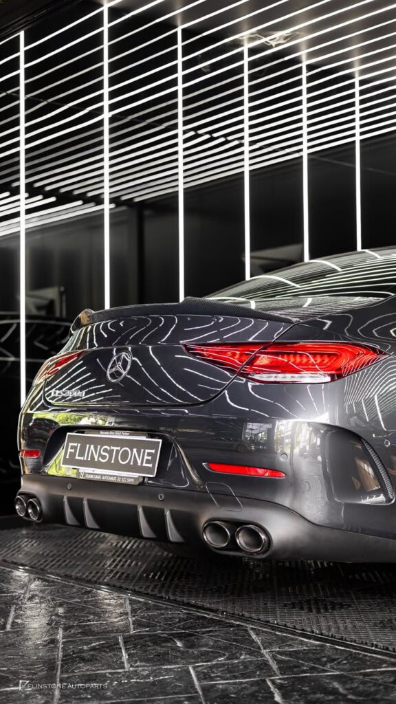 Mercedes-Benz C257 CLS-Class 2024 CS Look Carbon Fiber Trunk Spoiler