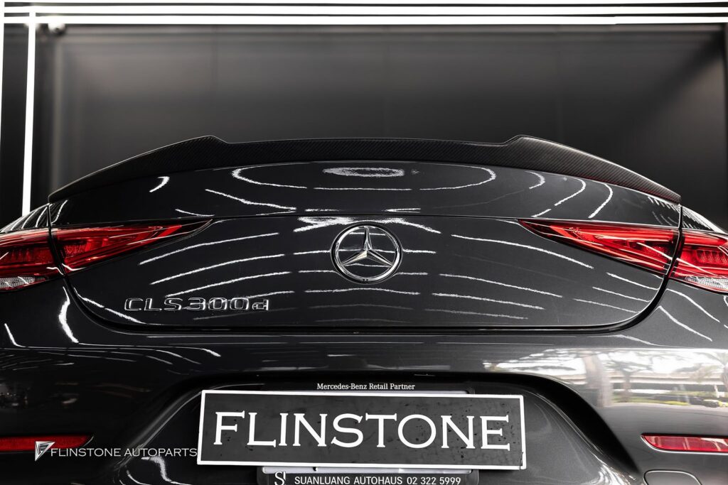 Mercedes-Benz C257 CLS-Class 2024 CS Look Carbon Fiber Trunk Spoiler