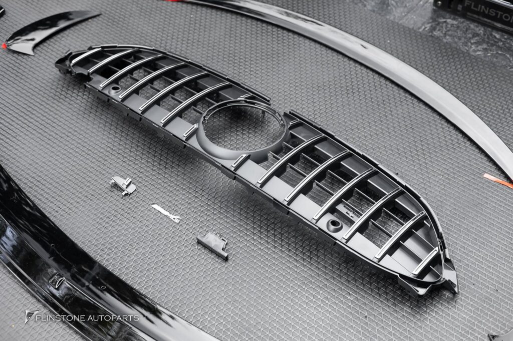 Mercedes-Benz C236 CLE-Class Coupe GTs Black Front Spoiler + CLE53 AMG Rear Flic