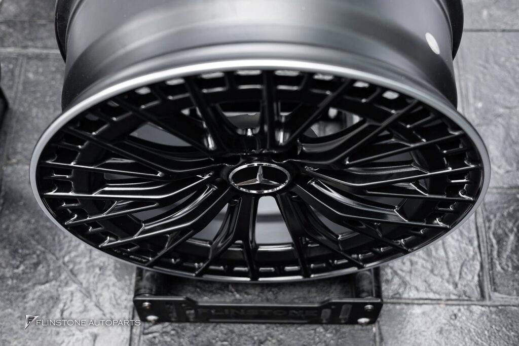Mercedes-Benz C236 CLE-Class Coupe GTs Black Front Spoiler + CLE53 AMG Rear Flic