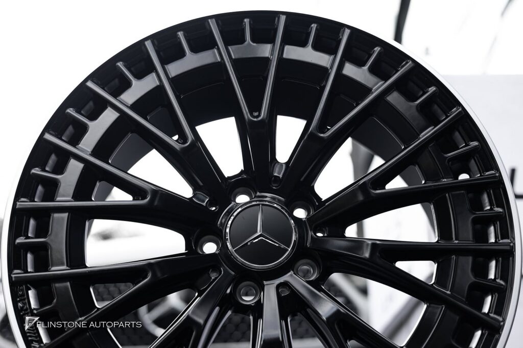 Mercedes-Benz C236 CLE-Class Coupe GTs Black Front Spoiler + CLE53 AMG Rear Flic