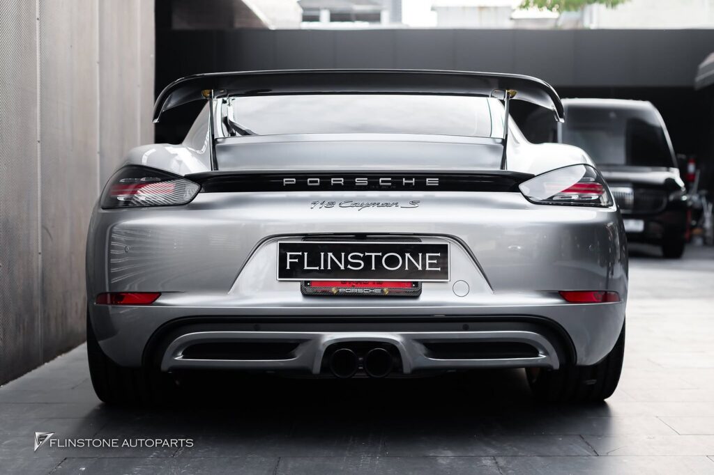 PORSCHE 718 Cayman – Boxster GT4 Front Bumper + USUS Autoclave Carbon Fiber Front Lip