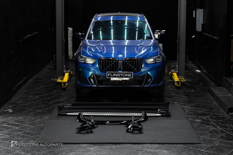 BMW X3 G01 Side Running Board + X3M Black Side Mirror