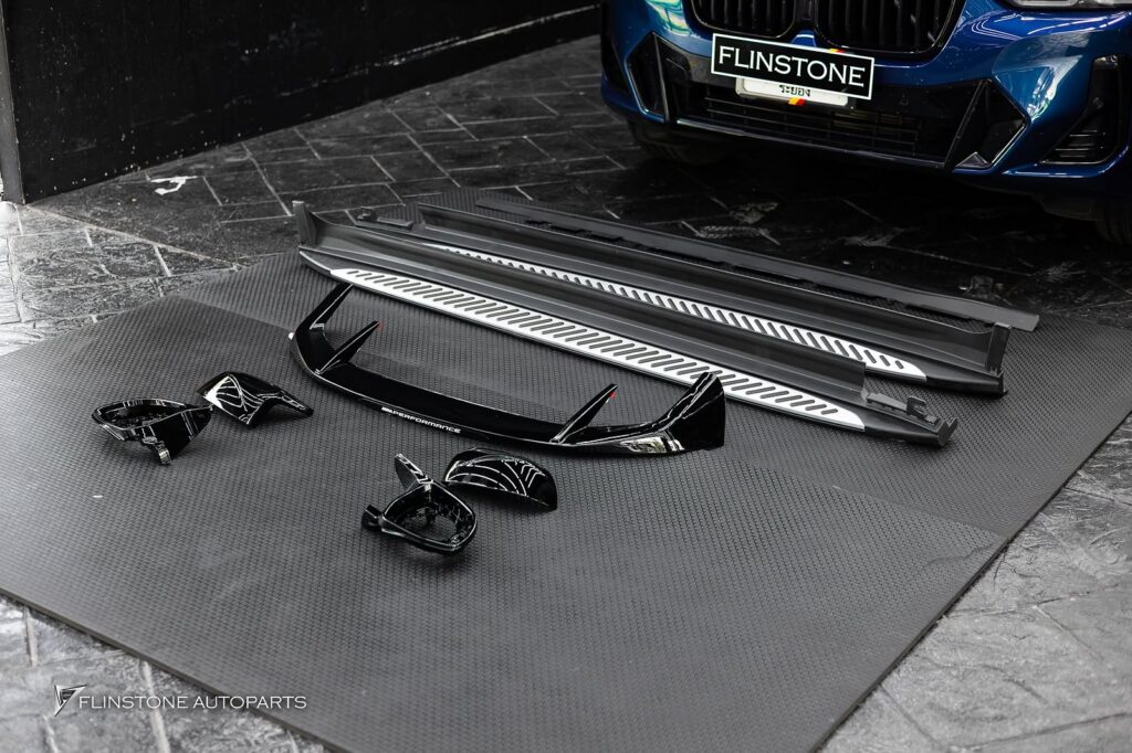 BMW X3 G01 Side Running Board + X3M Black Side Mirror