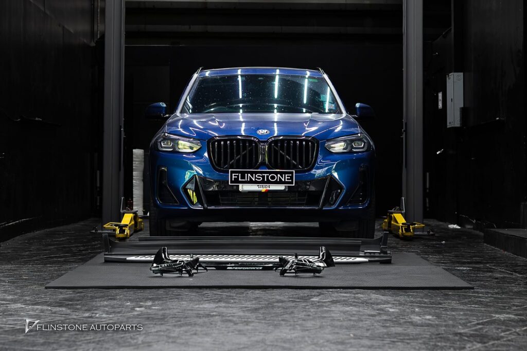 BMW X3 G01 Side Running Board + X3M Black Side Mirror