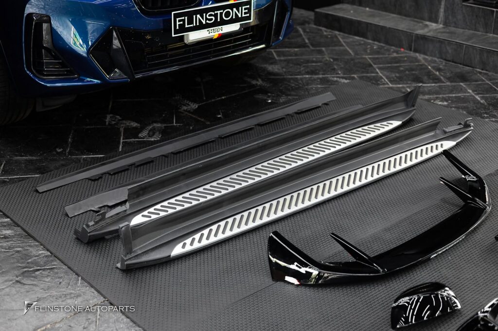 BMW X3 G01 Side Running Board + X3M Black Side Mirror