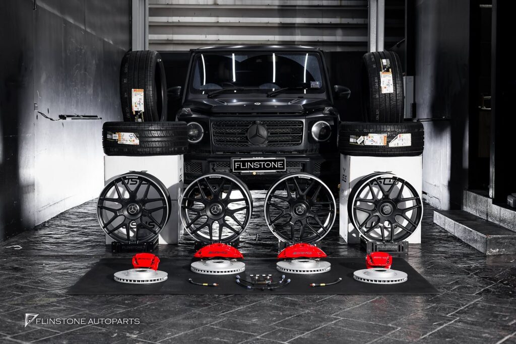 Mercedes-Benz W463 G-Class G63 AMG Braking System + G63 AMG Forged Wheel [Custom]