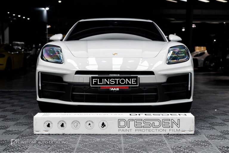 NEW PORSCHE Panamera 976 chose clear paint protection film from DRESDENPROTECT