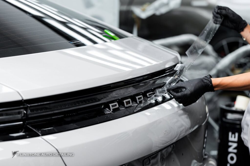 NEW PORSCHE Panamera 976 เลือกติดฟิล์มใสกันรอยจาก DRESDENPROTECT