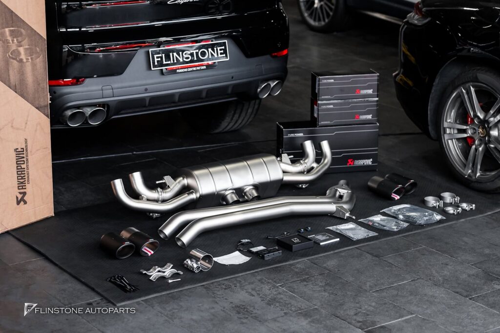 PORSCHE Cayenne 2025 AKRAPOVIC Exhaust System + Sport Exhaust Function