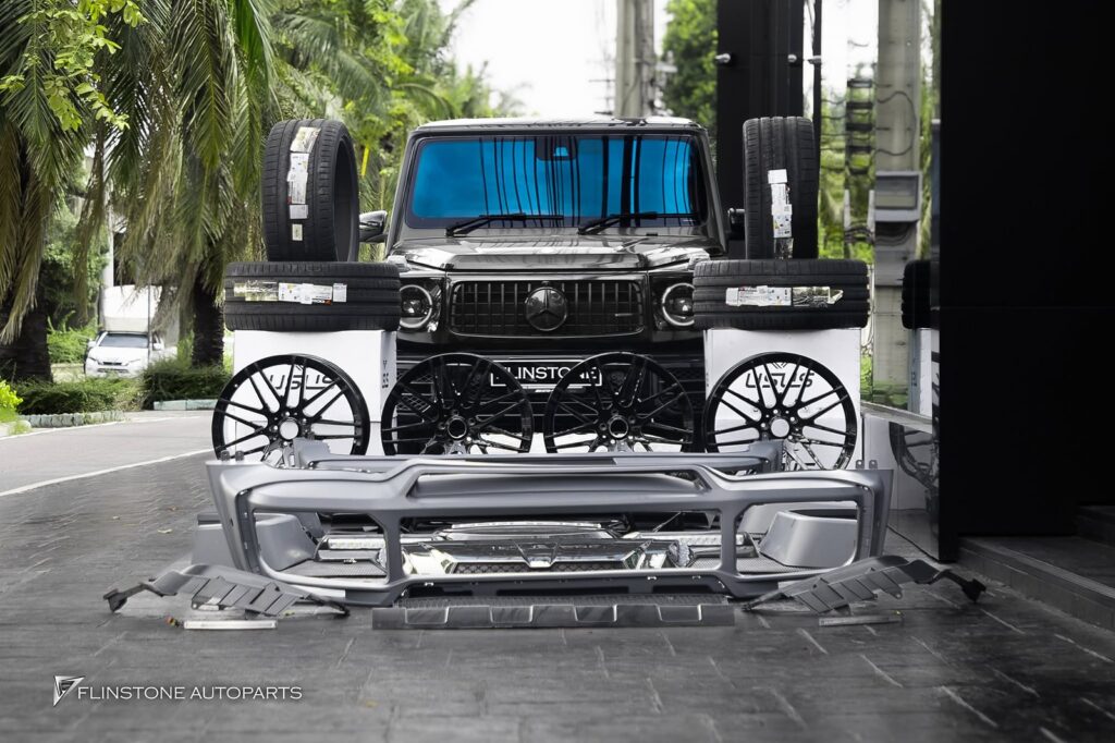 Mercedes-Benz W463 G-Class ชุดแต่งรอบคัน G-Class พร้อมชุดล้อฟอจสั่งตัด