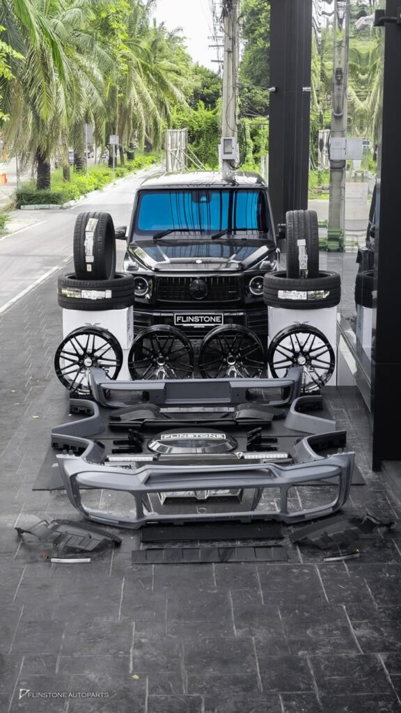 Mercedes-Benz W463 G-Class ชุดแต่งรอบคัน G-Class พร้อมชุดล้อฟอจสั่งตัด