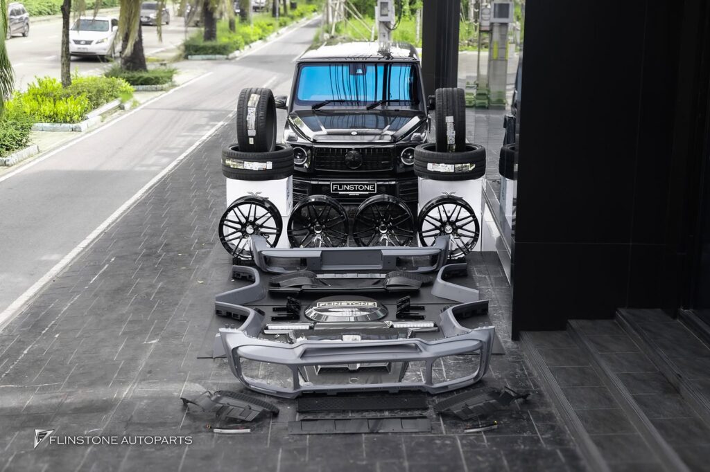 Mercedes-Benz W463 G-Class ชุดแต่งรอบคัน G-Class พร้อมชุดล้อฟอจสั่งตัด