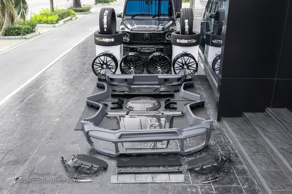 Mercedes-Benz W463 G-Class ชุดแต่งรอบคัน G-Class พร้อมชุดล้อฟอจสั่งตัด
