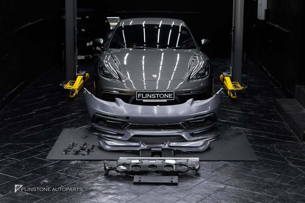 PORSCHE 718 Cayman – Boxster Sport Design Front Bumper + Sport Design Rear (2025-06-07)