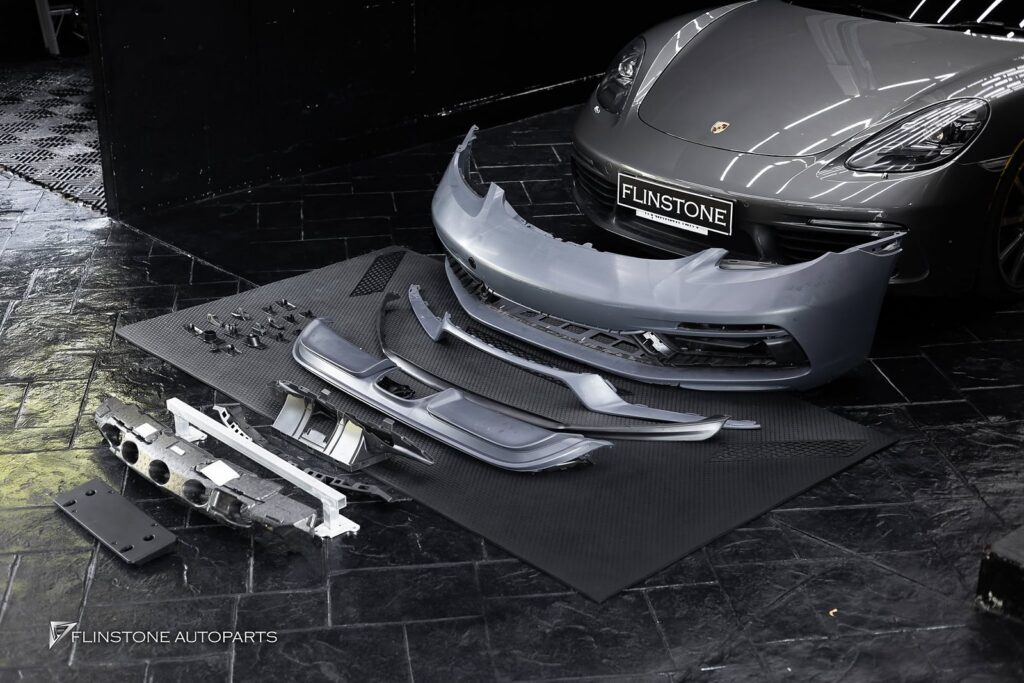 PORSCHE 718 Cayman – Boxster Sport Design Front Bumper + Sport Design Rear (2025-06-07)