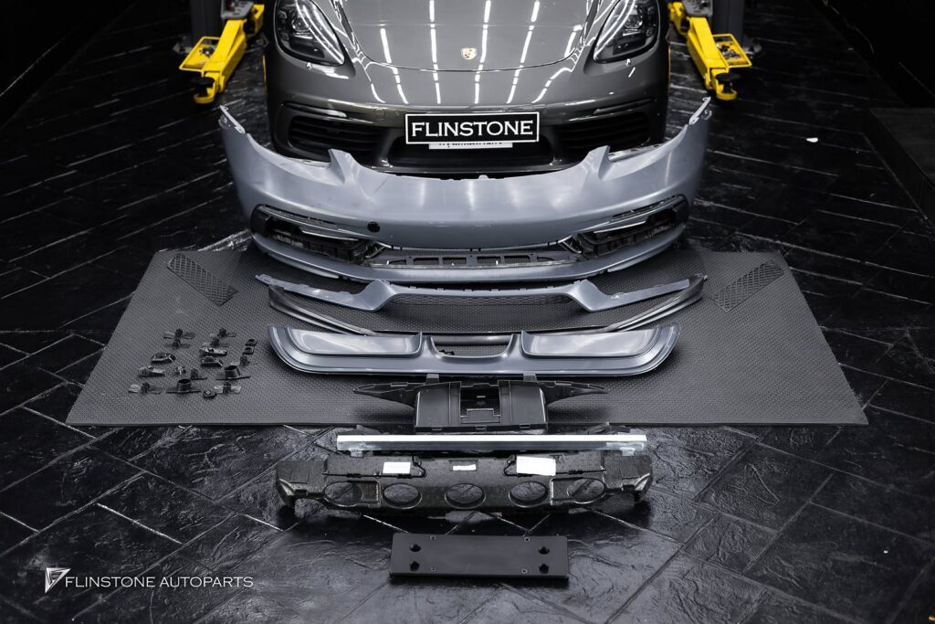 PORSCHE 718 Cayman – Boxster Sport Design Front Bumper + Sport Design Rear (2025-06-07)