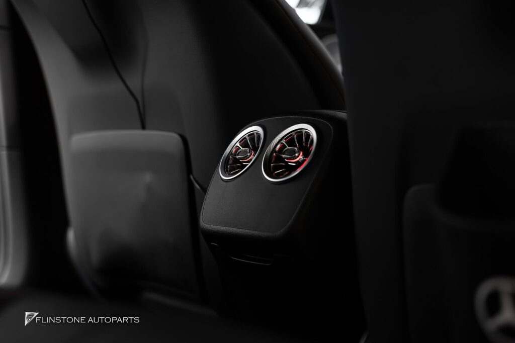 Mercedes-Benz C257 CLS-Class 2024 ลิ้นหน้าคาร์บอน GTS + สเกิร์ตข้างคาร์บอน LB