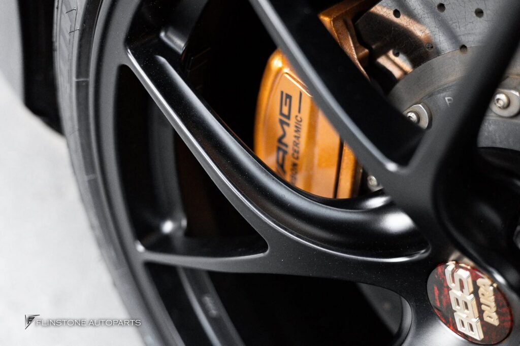 Mercedes-Benz C257 CLS-Class 2024 ลิ้นหน้าคาร์บอน GTS + สเกิร์ตข้างคาร์บอน LB