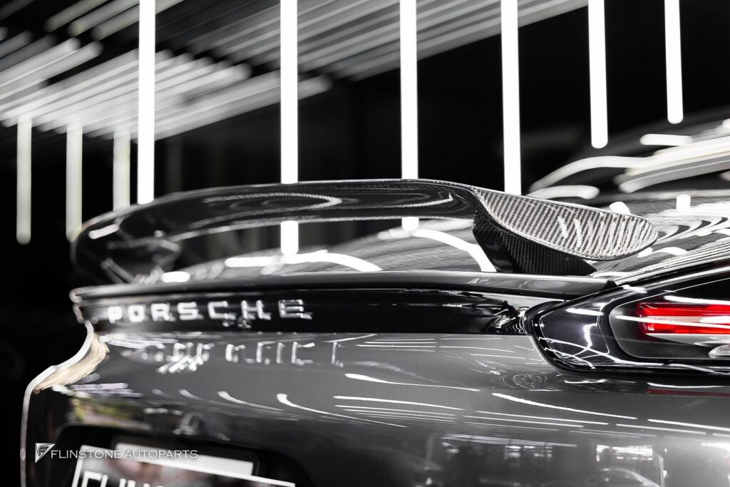 PORSCHE 718 Cayman – Boxster TA Carbon Fiber Rear Spoiler