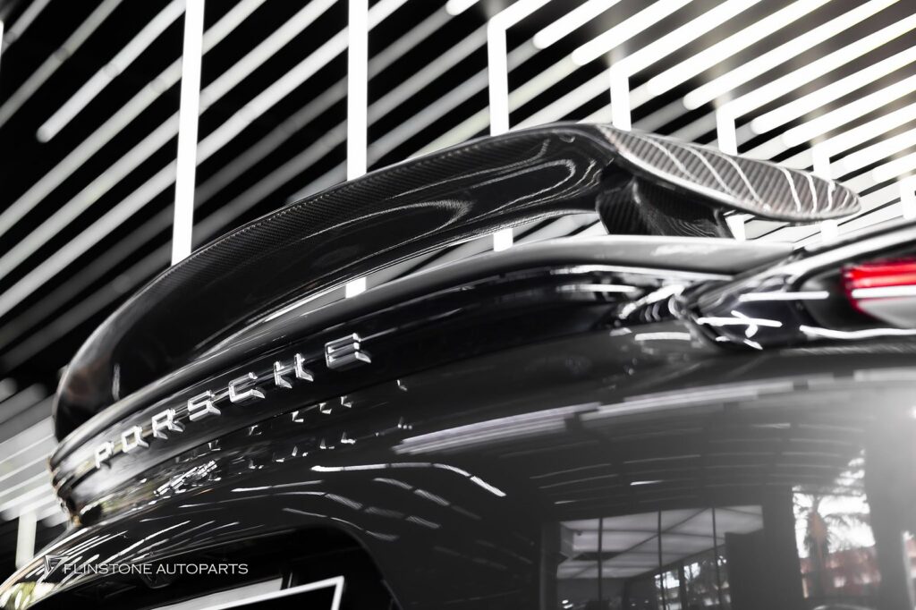 PORSCHE 718 Cayman – Boxster TA Carbon Fiber Rear Spoiler