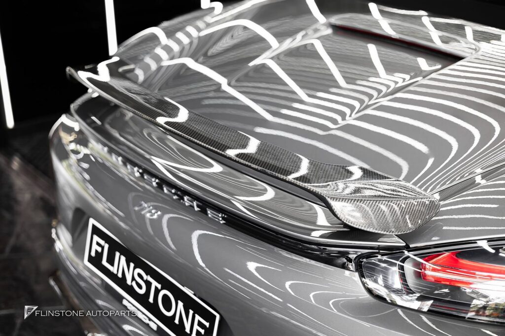 PORSCHE 718 Cayman – Boxster TA Carbon Fiber Rear Spoiler