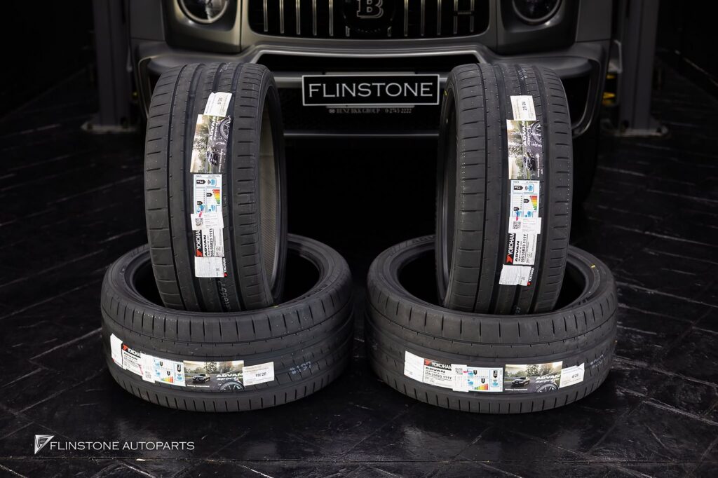 Mercedes-Benz W463 G-Class G-Class เข้าเปลี่ยนยางใหม่ขนาด 23 นิ้ว ไม่ว่ากำลังจะยาง Size ไหน