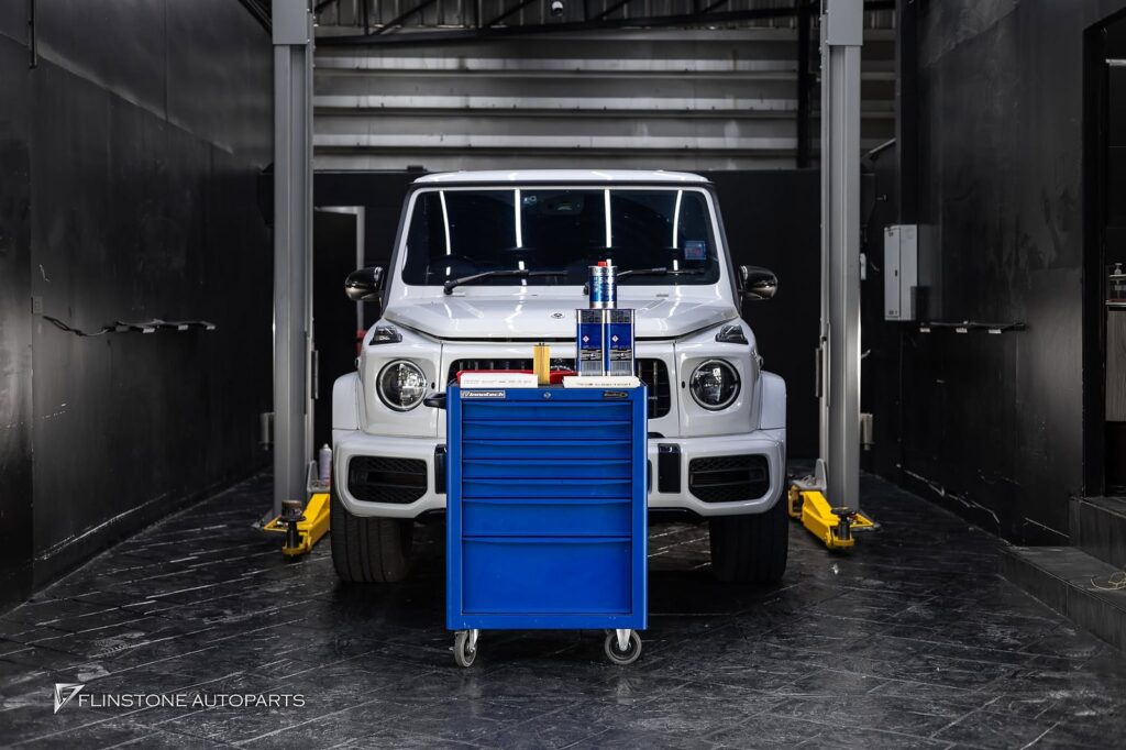 W463 G-Class Mercedes G400d เข้าบริการ Service เปลี่ยนถ่ายของเหลวและเปลี่ยนอะ