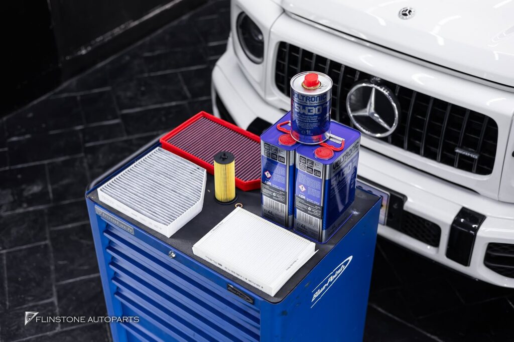 W463 G-Class Mercedes G400d เข้าบริการ Service เปลี่ยนถ่ายของเหลวและเปลี่ยนอะ