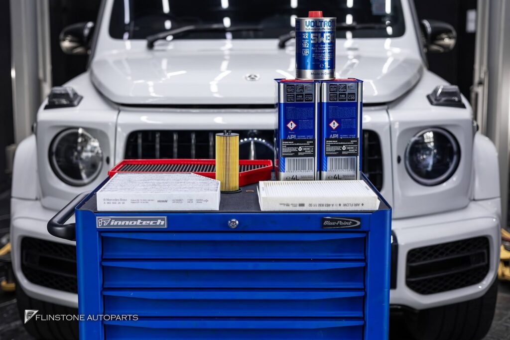 W463 G-Class Mercedes G400d เข้าบริการ Service เปลี่ยนถ่ายของเหลวและเปลี่ยนอะ